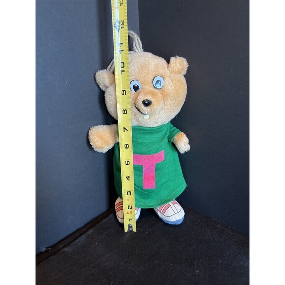 Vintage 1983 Alvin & The Chipmunks Theodore Plush Stuffed Animal CBS Toys 11” - Picture 7 of 9